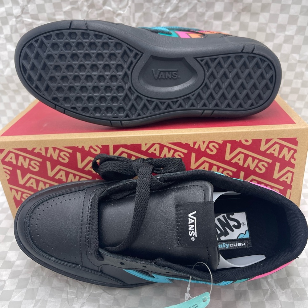 Vans Men’s Lowland Cc (Fader) Black/Multi Sneakers 
VN0A4TZY9OL - Picture 4 of 16